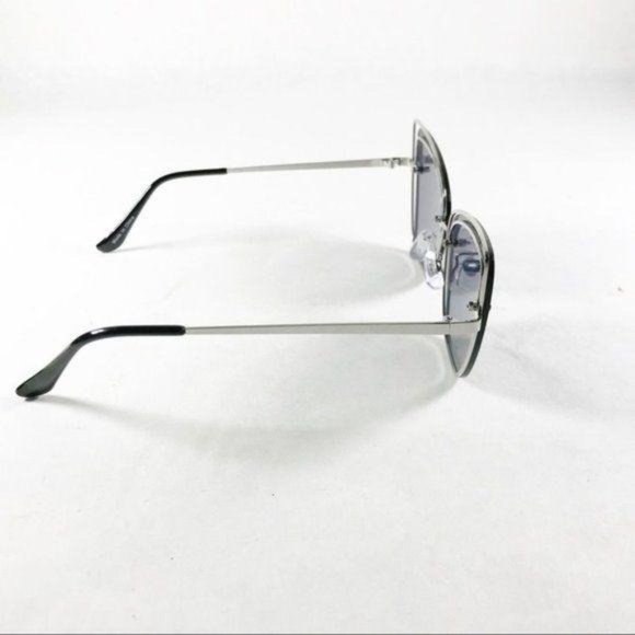 Silver Cat Eye Sunglasses - Picture 6 of 7